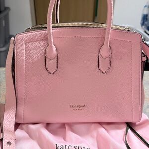 Kate Spade Pink Pebbled Leather
Satchel - Like New
